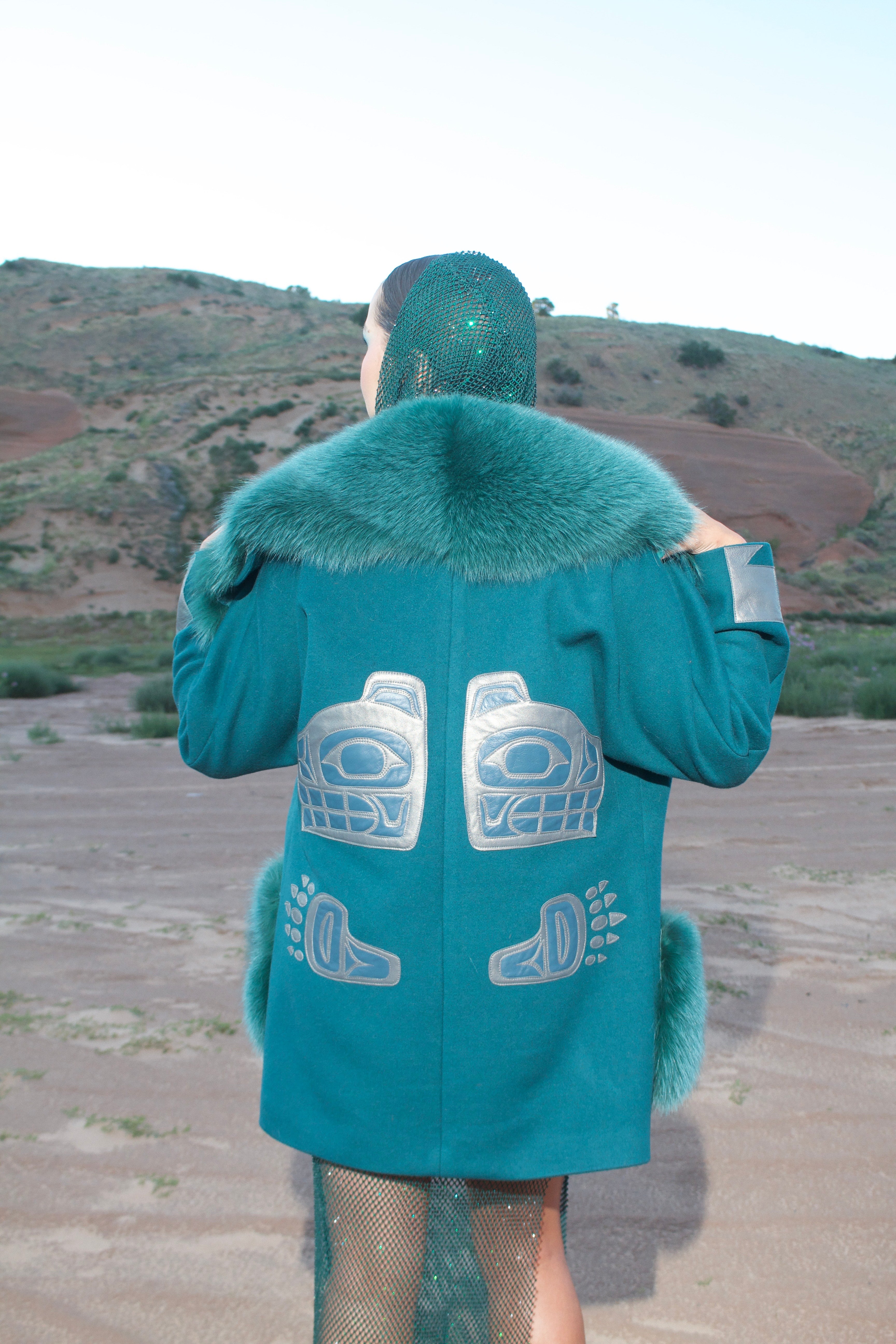 Vividus RUNWAY Coat, SWAIA24 Look No. 2