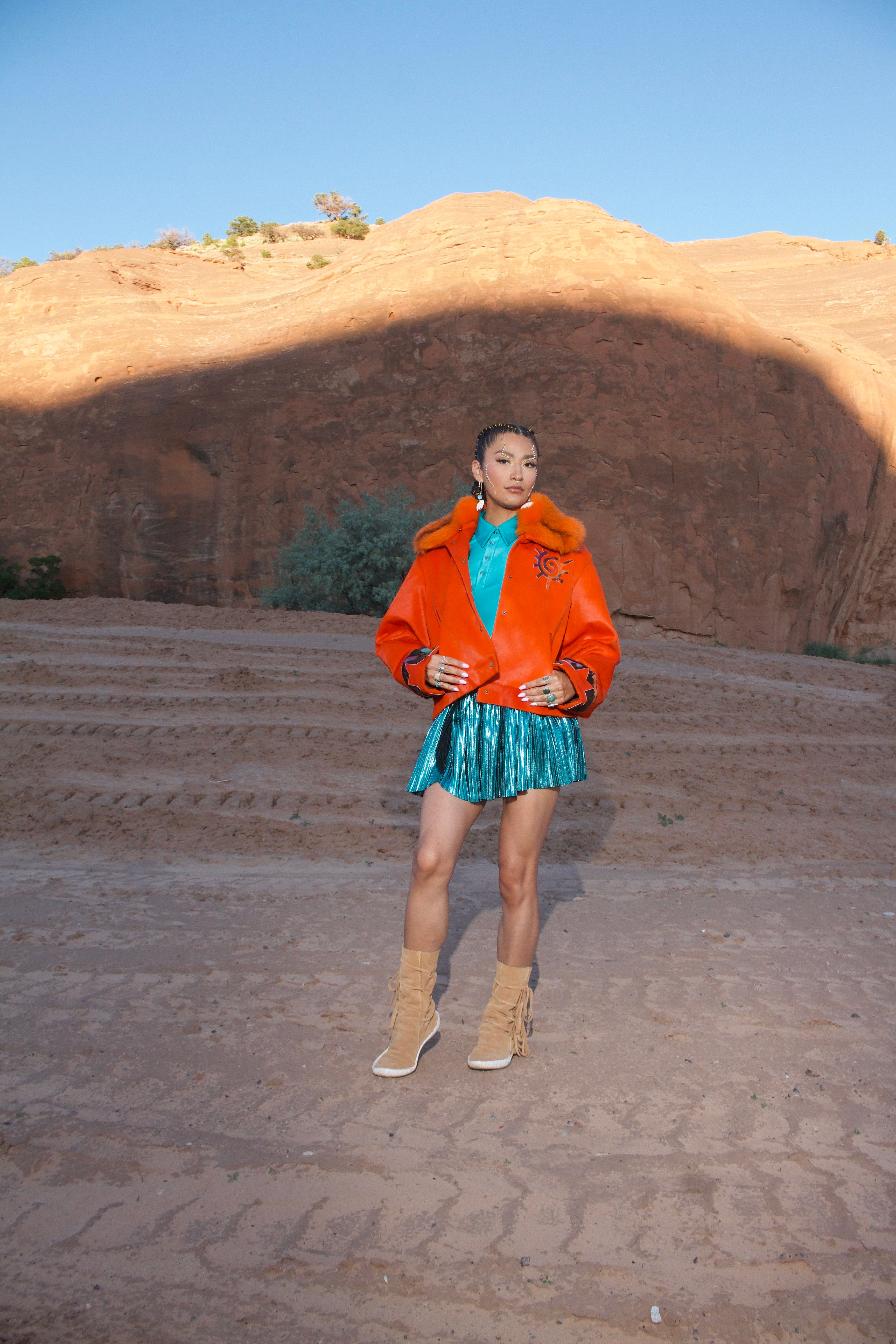 Vividus RUNWAY Coat, SWAIA24 Look No. 1