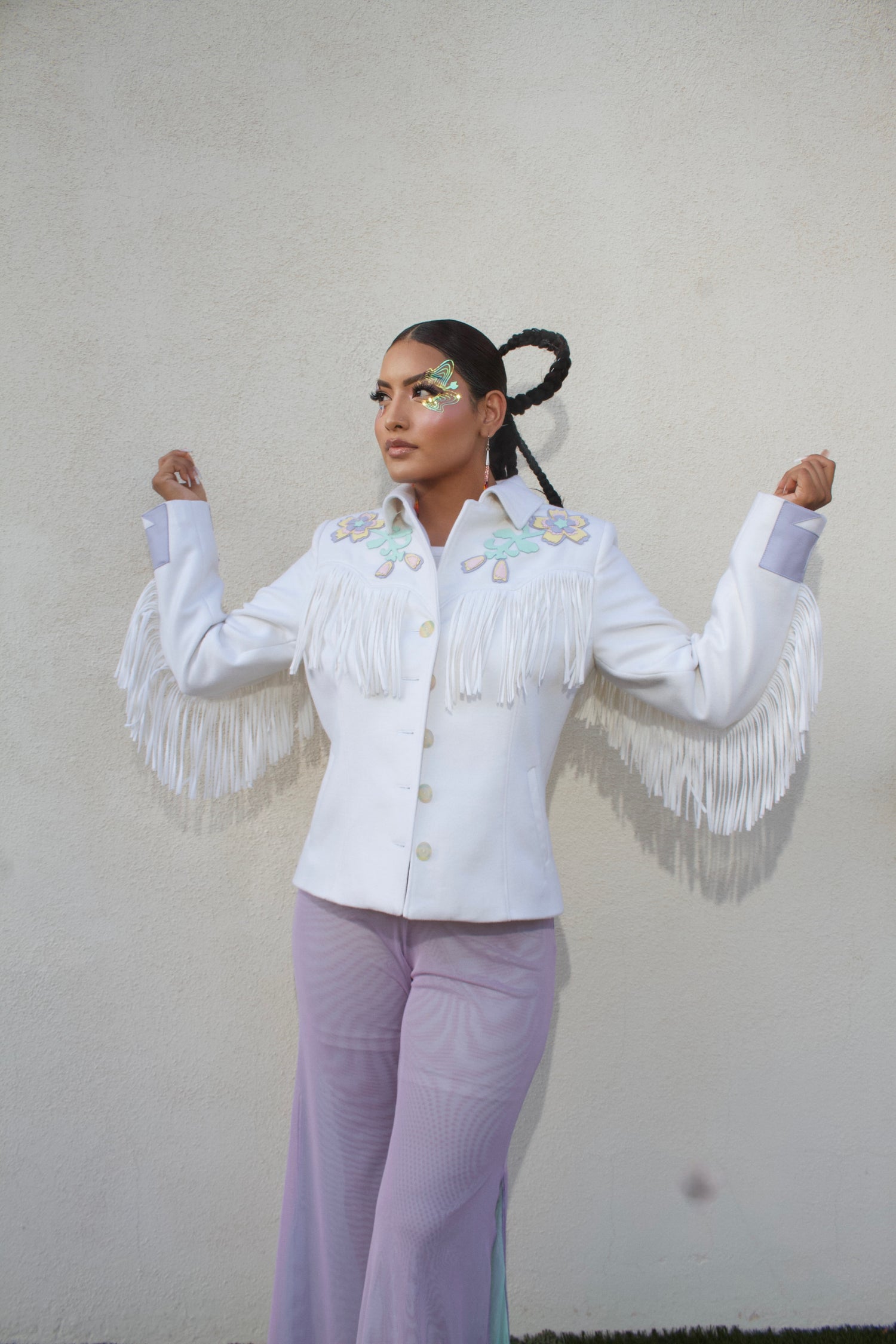 Vividus RUNWAY Coat, SWAIA24 Look No. 9