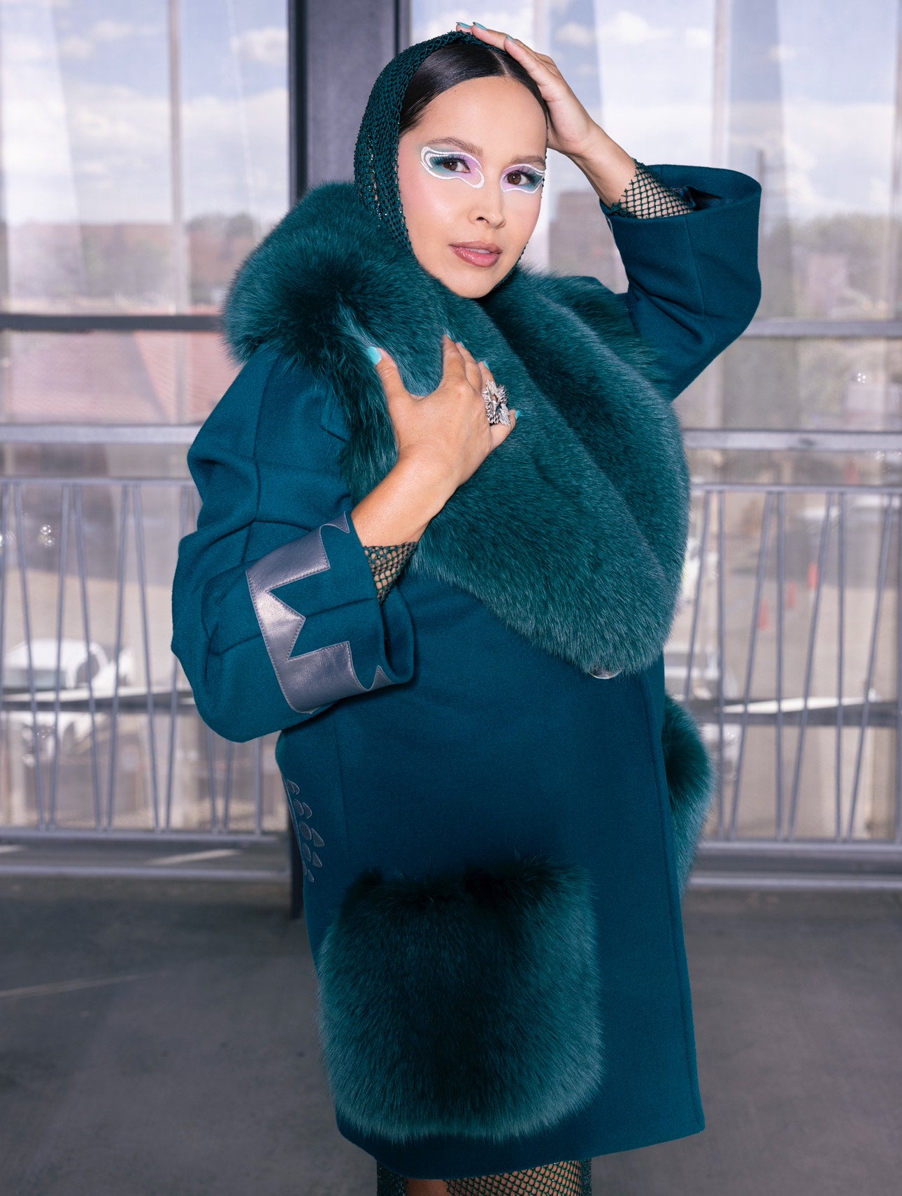 Vividus RUNWAY Coat, SWAIA24 Look No. 2