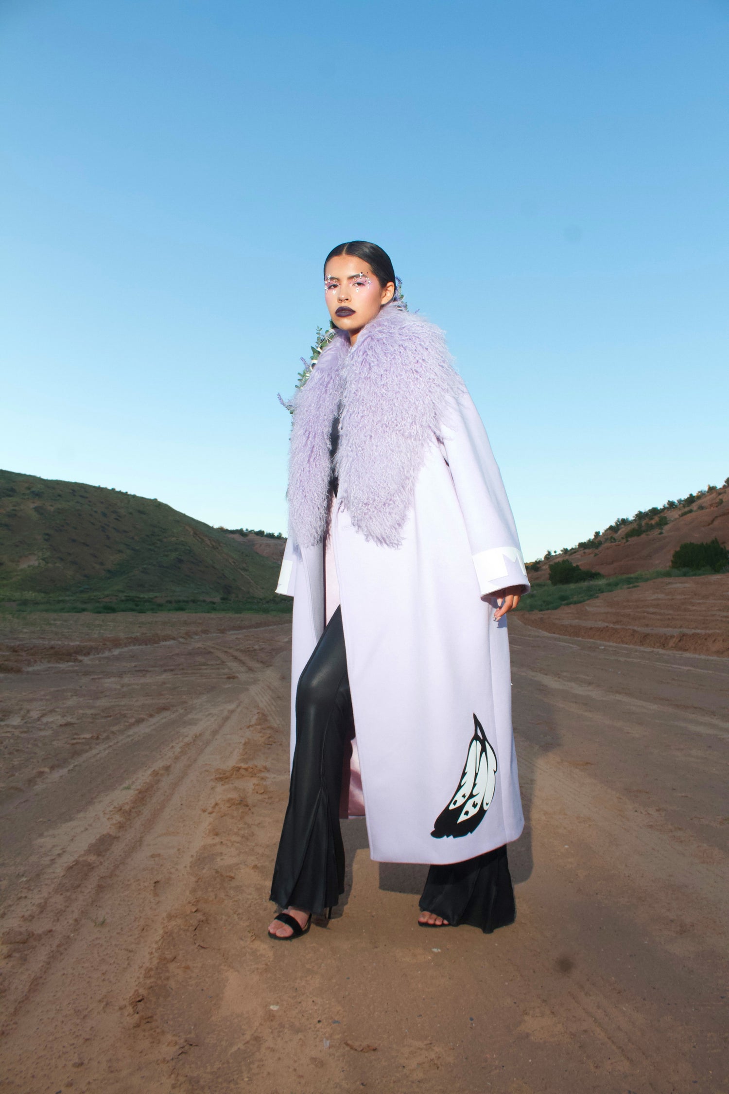 Vividus RUNWAY Coat, SWAIA24 Look No. 3