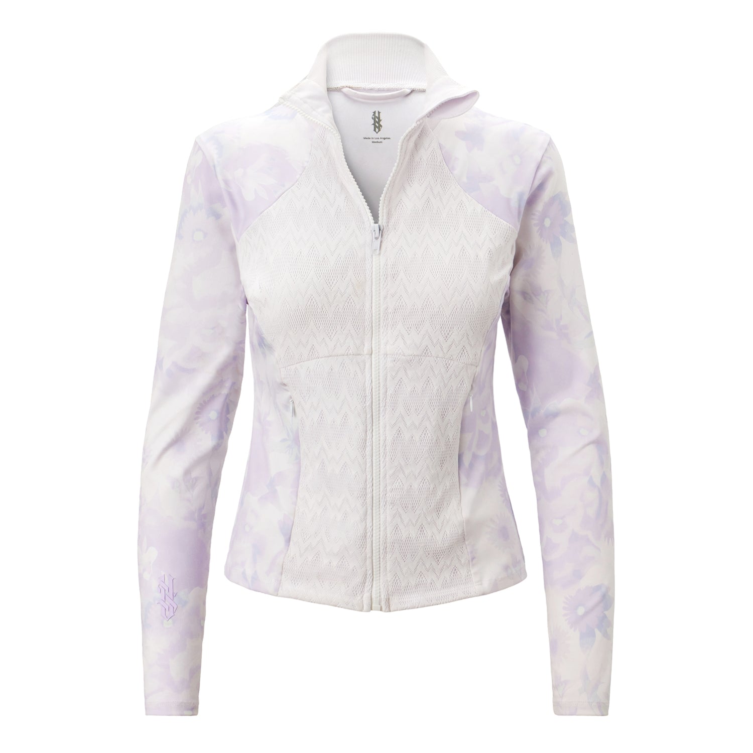 Sarah Jacket, Lavender Flowers