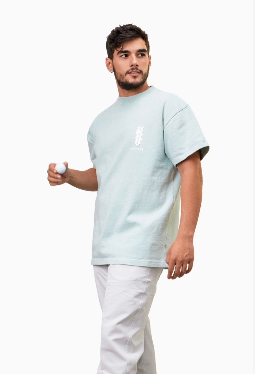 Vividus Tee,  Malibu Seafoam